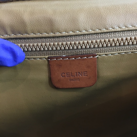 Celine Brown Macadam Crossbody Bag Sku#83996 - Picture 11 of 14